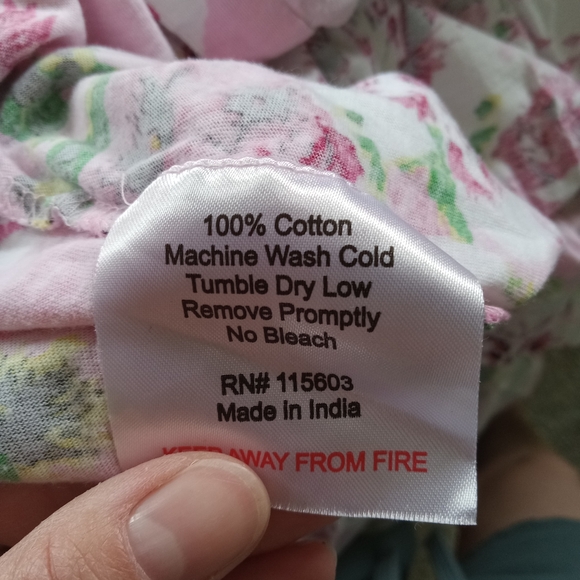 Baby be mine, maternity/nursing gown & robe - Picture 4 of 6